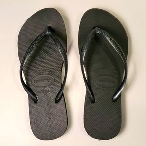 Havaianas Black flip flops